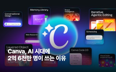 Canva, AI 시대에 2억 6천만 명이 쓰는 이유 대표 이미지